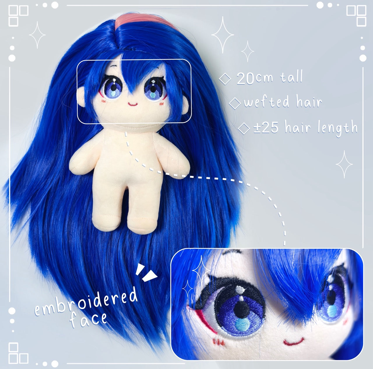 20 cm NAVYHIKARI plushie