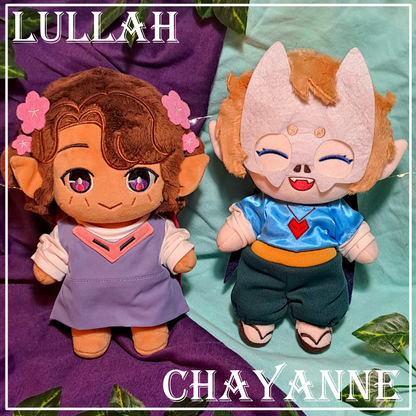 Lullah & Chayanne Plushies