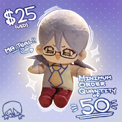 Mr. Teal Plushie