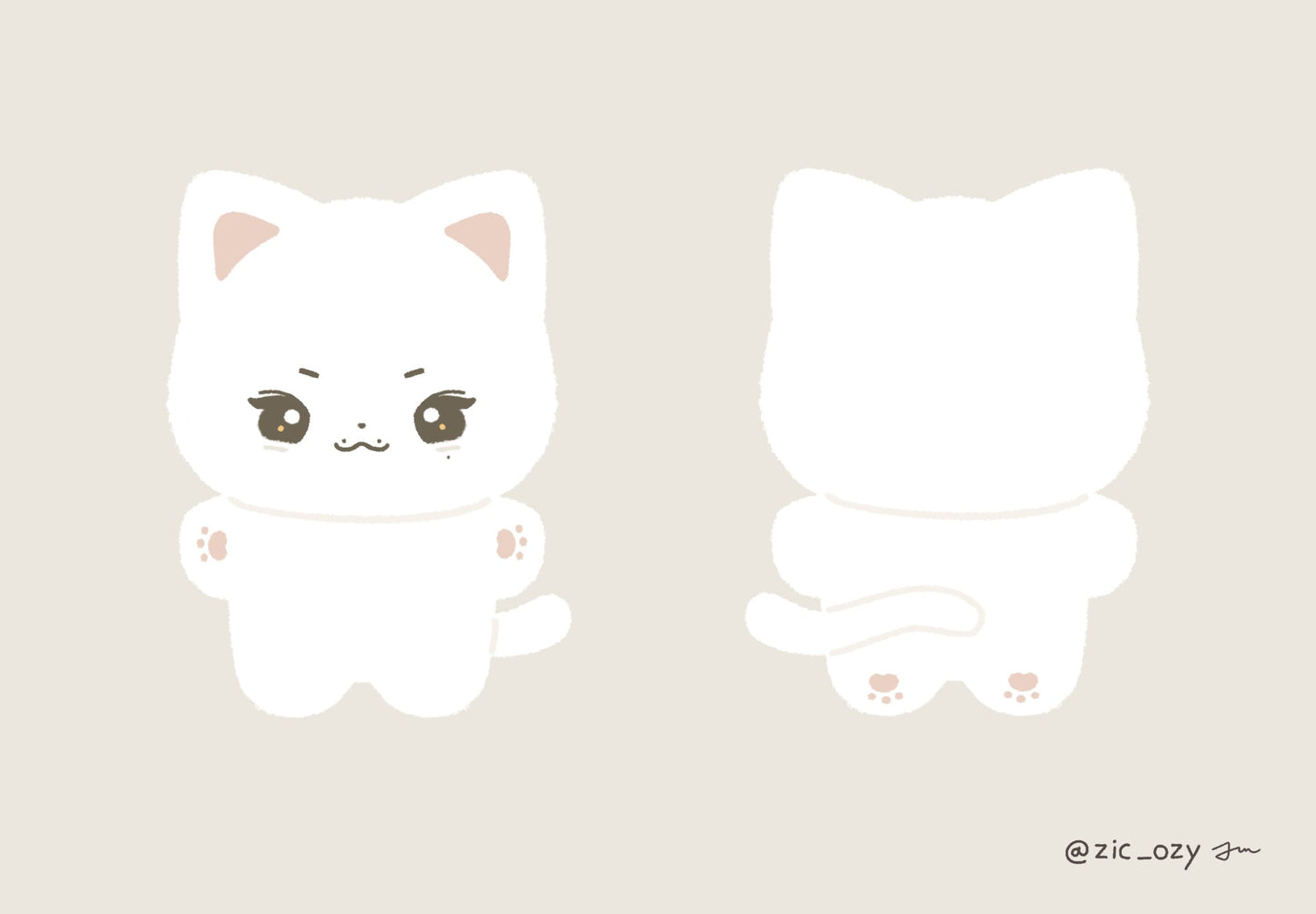 Jun 3" 8cm doll JJUN-NYA