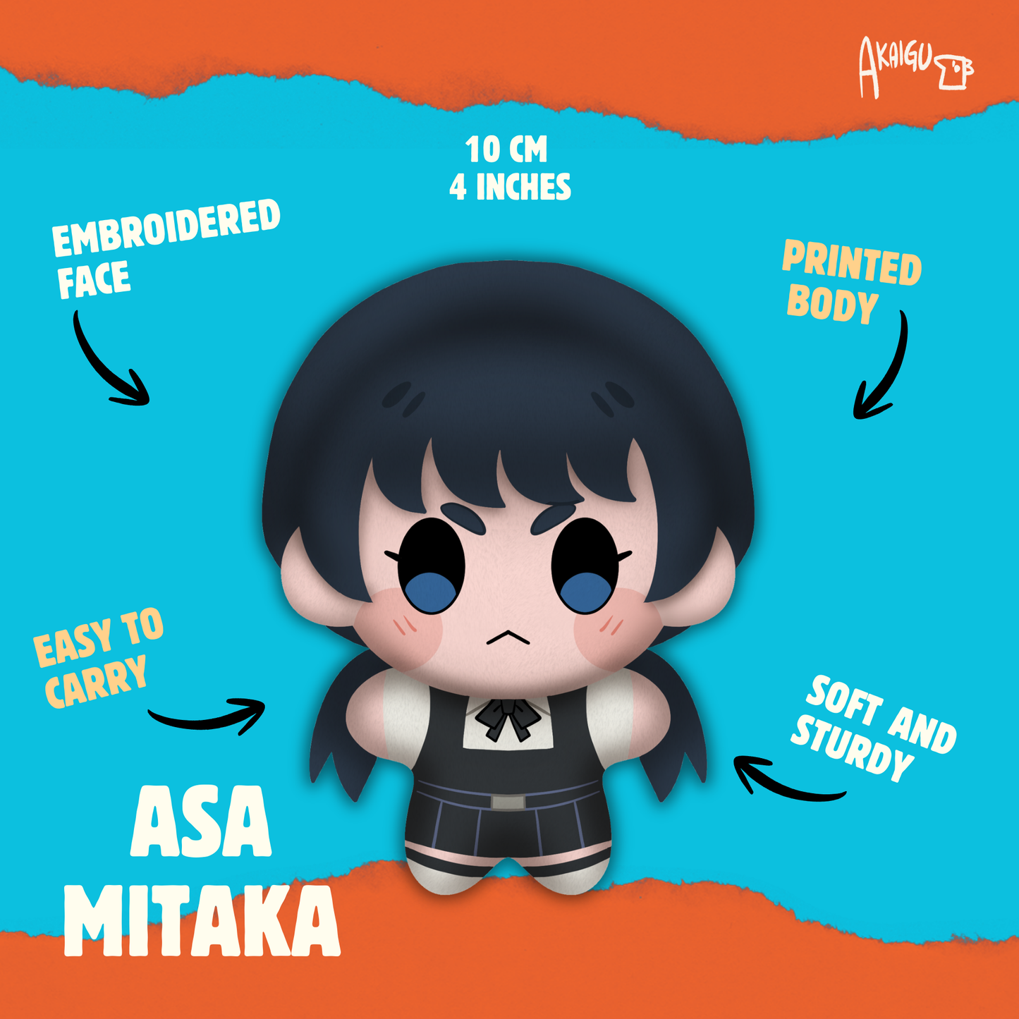 [sample shipped] Asaden Plushies