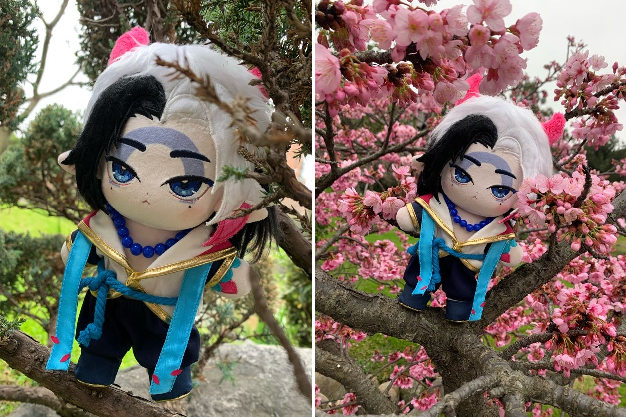 Sett & Aphelios plushies - Spirit Blossom
