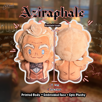 Good Omens Ineffable Husbands 10cm Plushies