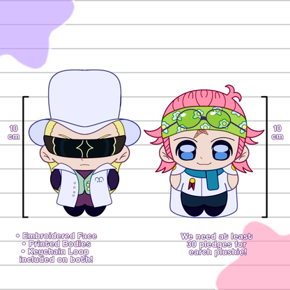 Fan-Made Kobymeppo Plushies – Sample Crowdfunding