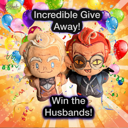 Good Omens Ineffable Husbands 10cm Plushies