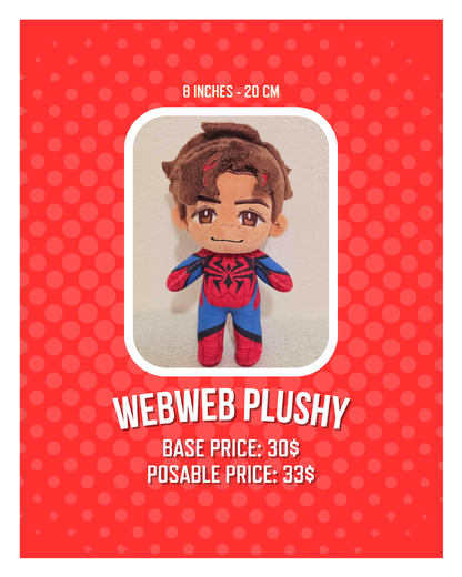 Flaming-Spider-Fist Plushies