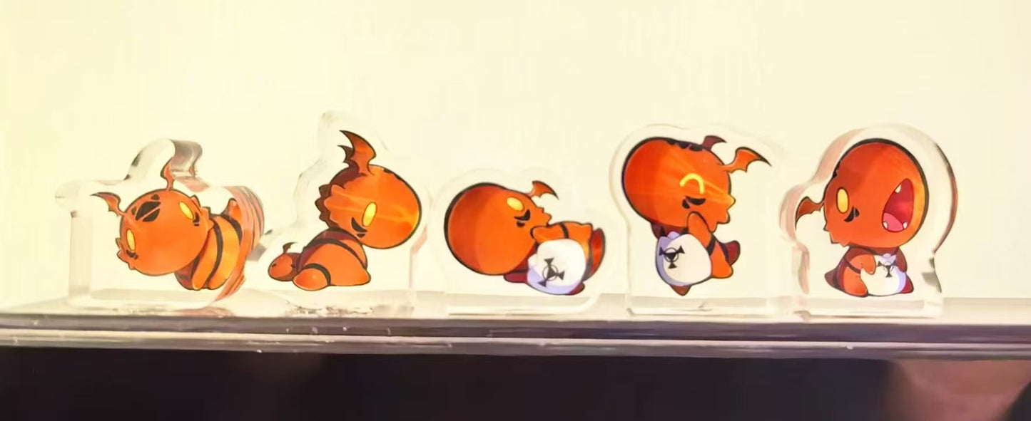 Fan-made acrylic items