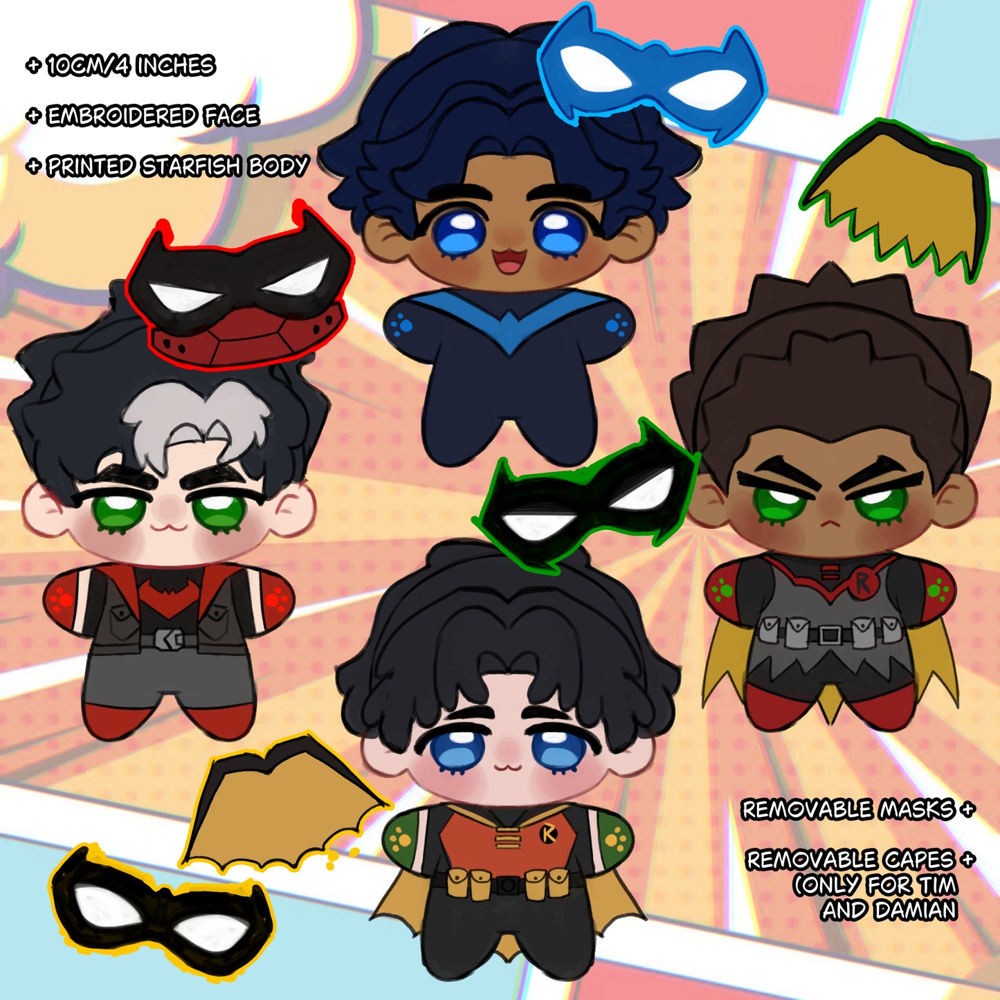 Batboys Plushie - Sample production crowdfunding