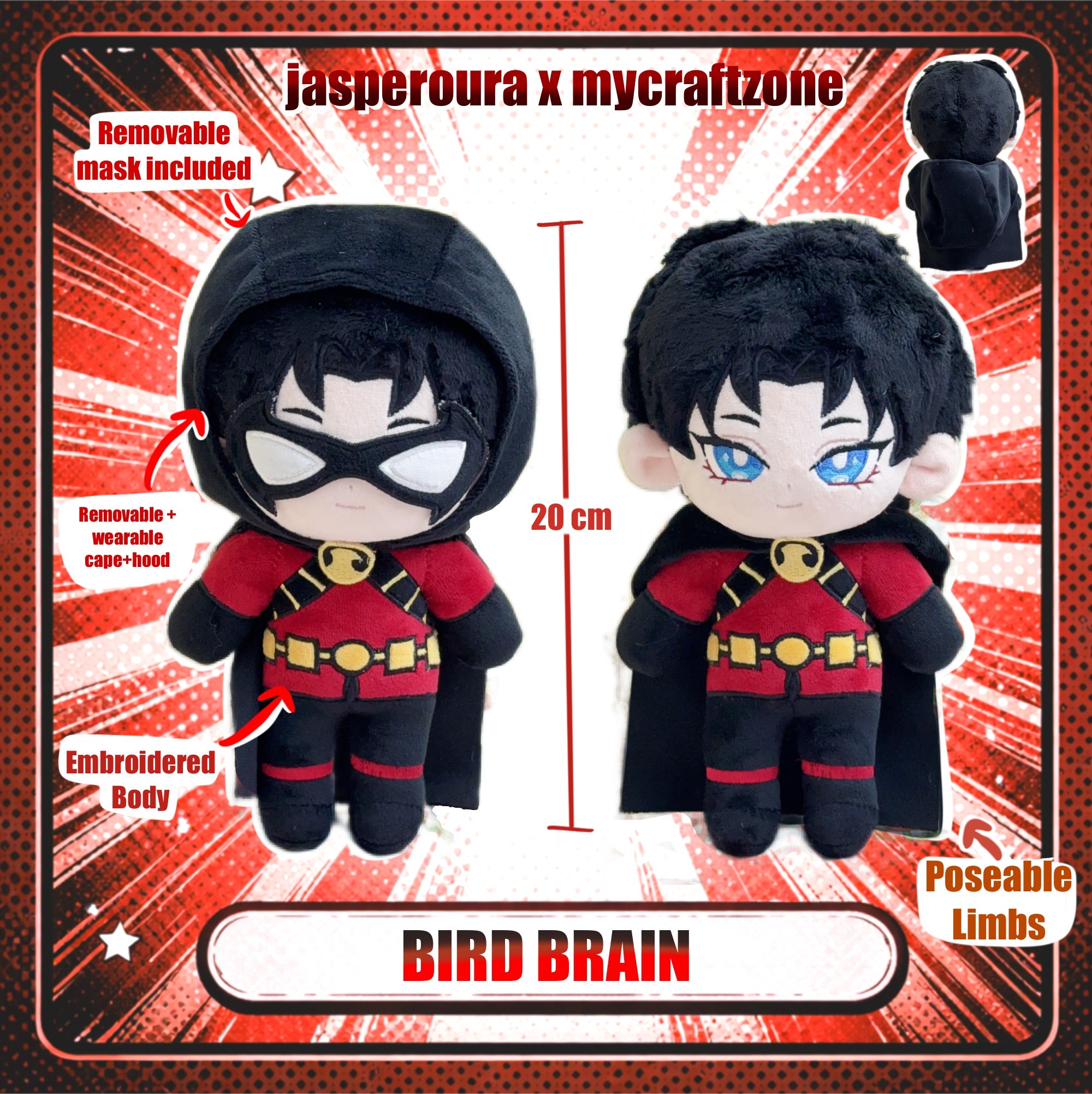 HERO PLUSHIES – My Craft Zone