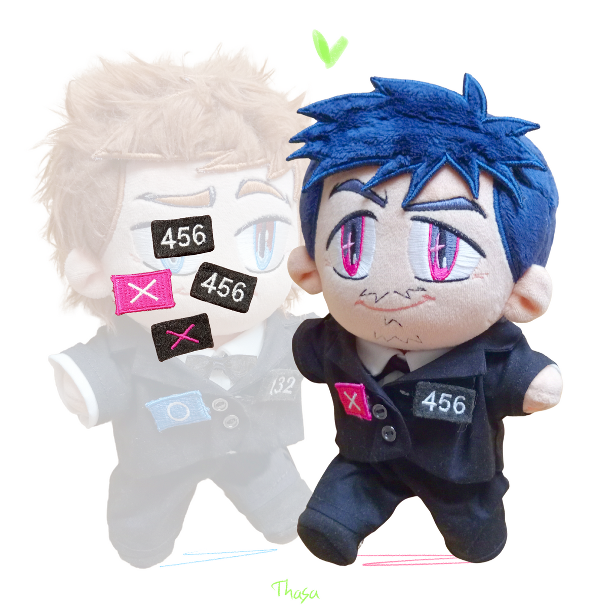 ~Re-release~ [Squid Game] Gi-hun & In-ho / 588 Plushie Seong Gi-hun