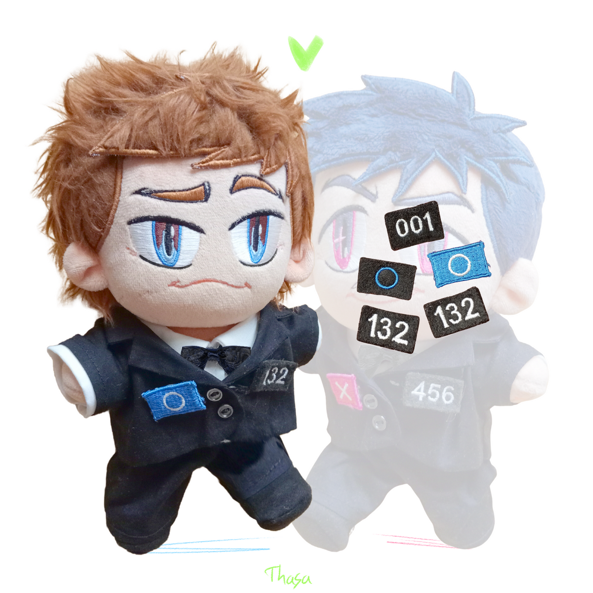 ~Re-release~ [Squid Game] Gi-hun & In-ho / 588 Plushie Hwang In-ho