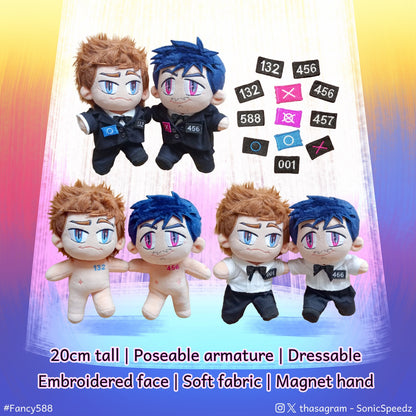 [Squid Game] Gi-hun & In-ho / 588 Plushie