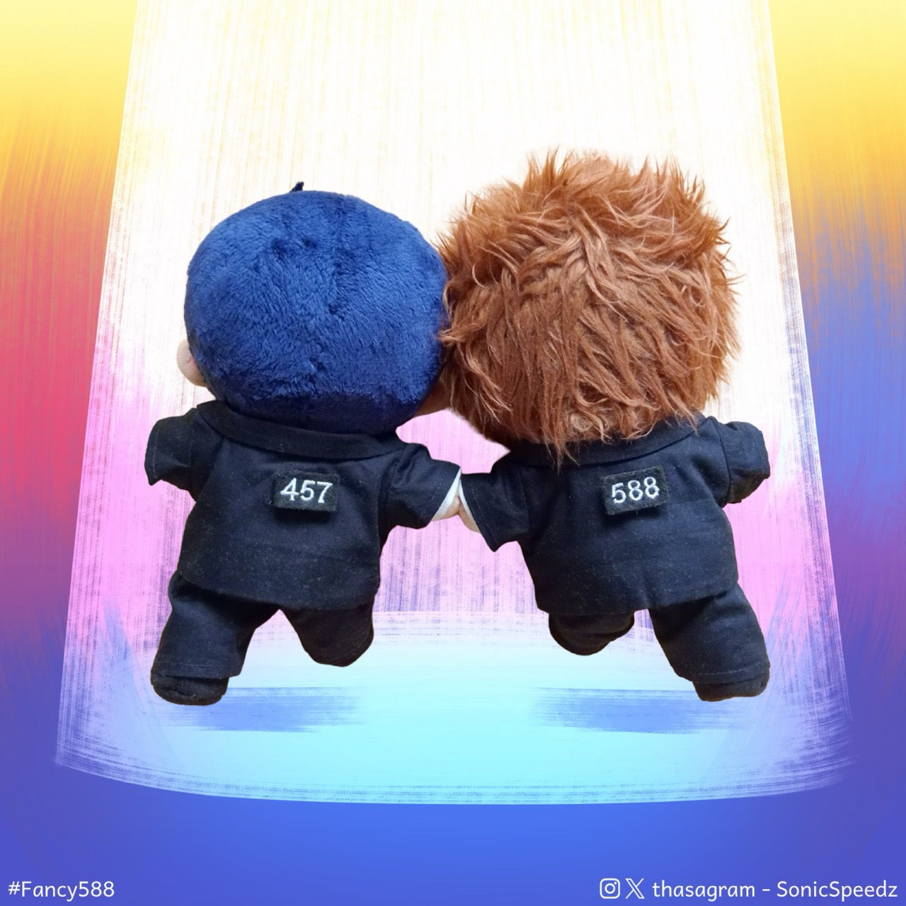 [Squid Game] Gi-hun & In-ho / 588 Plushie