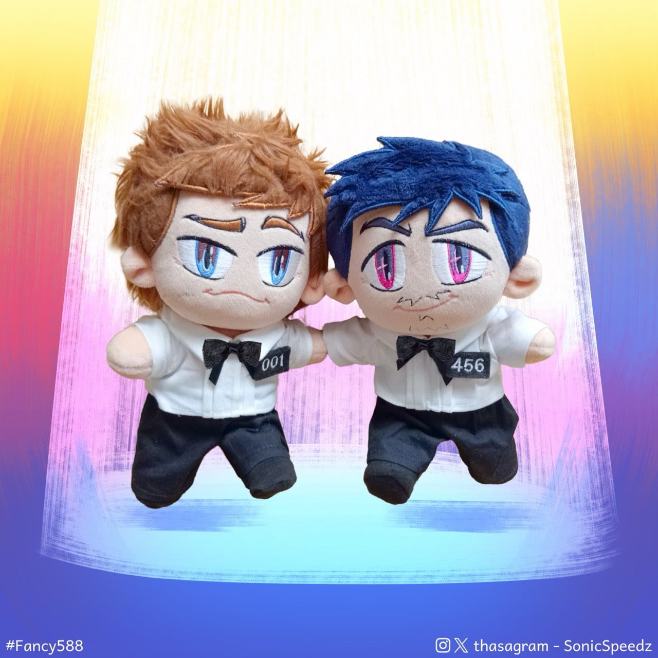 [Squid Game] Gi-hun & In-ho / 588 Plushie