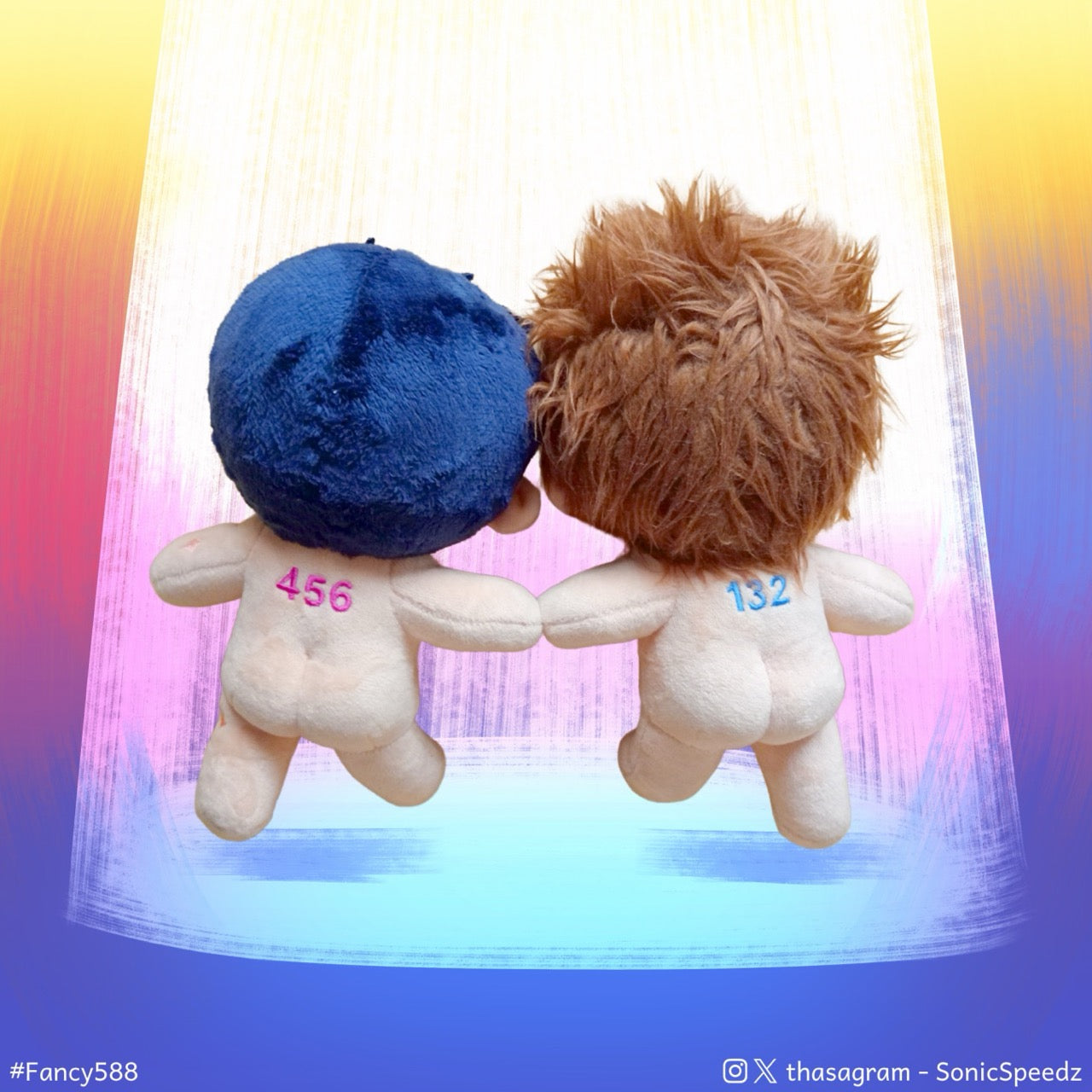 [Squid Game] Gi-hun & In-ho / 588 Plushie