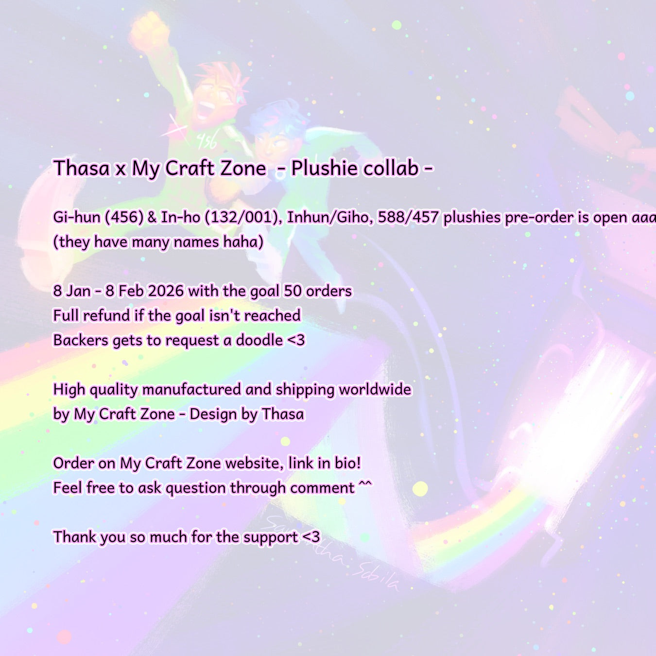 [Squid Game] Gi-hun & In-ho / 588 Plushie