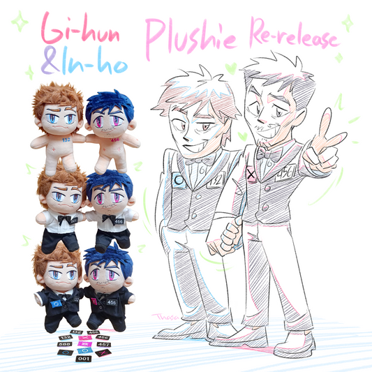 ~Re-release~ [Squid Game] Gi-hun & In-ho / 588 Plushie