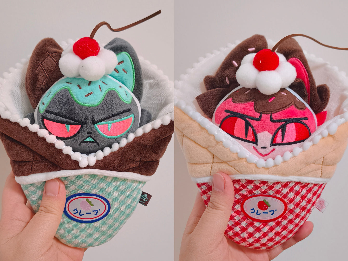 Chocolate ice cream Voxal Plushies Pre-order