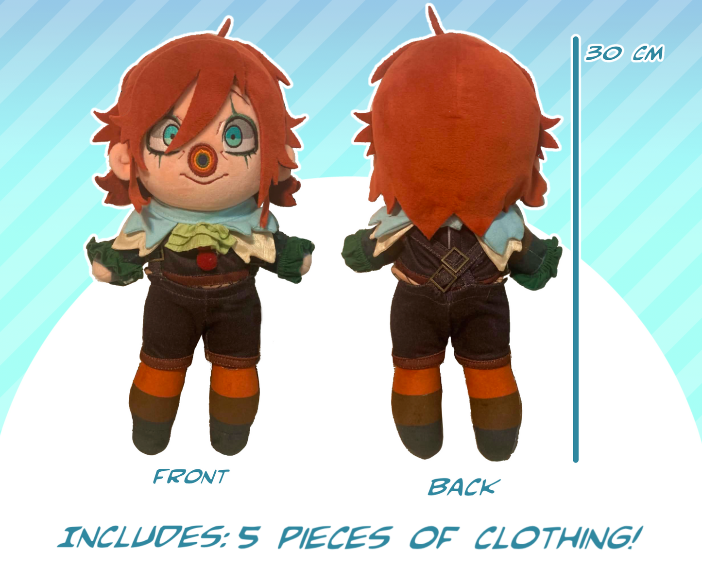 Rainbow Jack Plush Toy