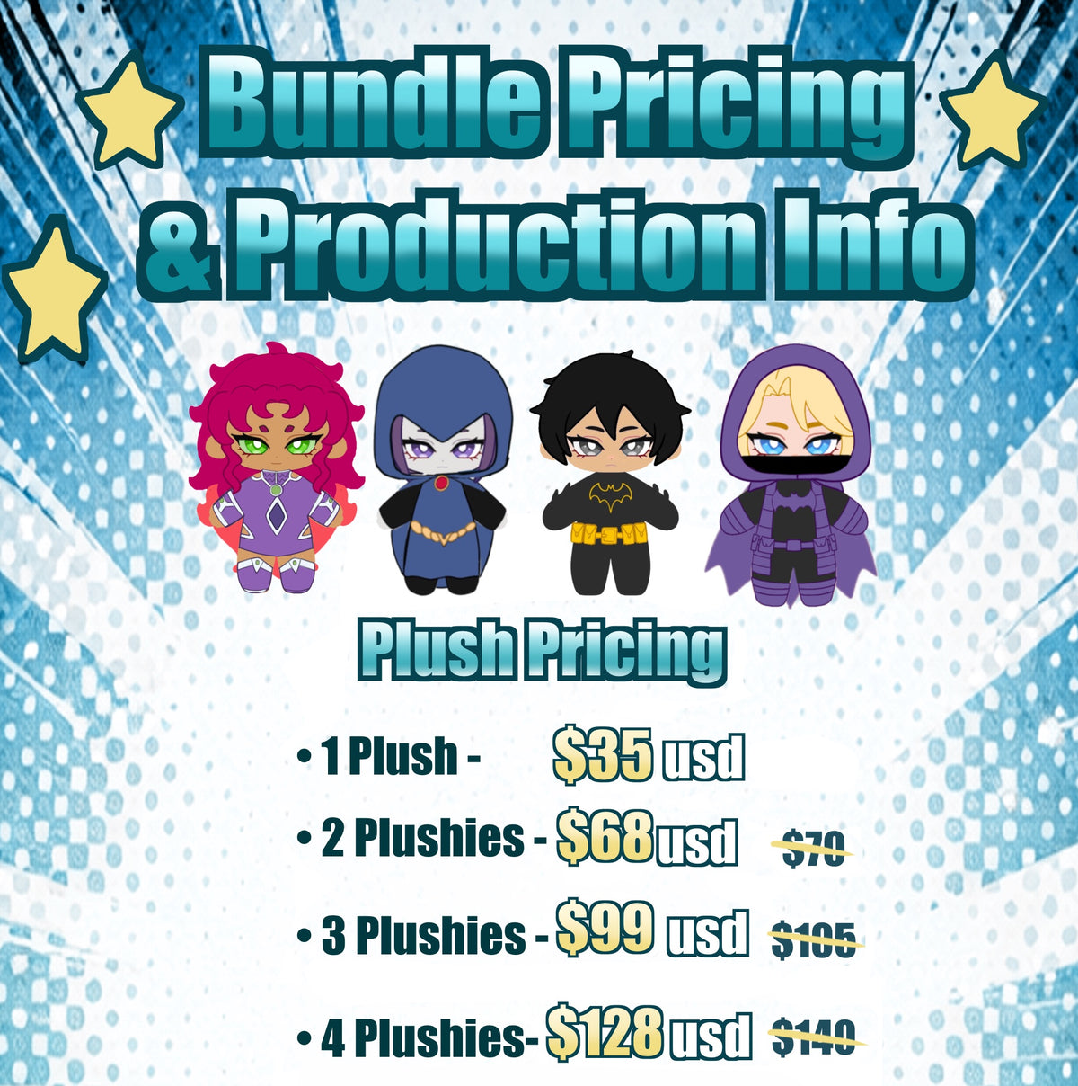 Hero Plushies 3