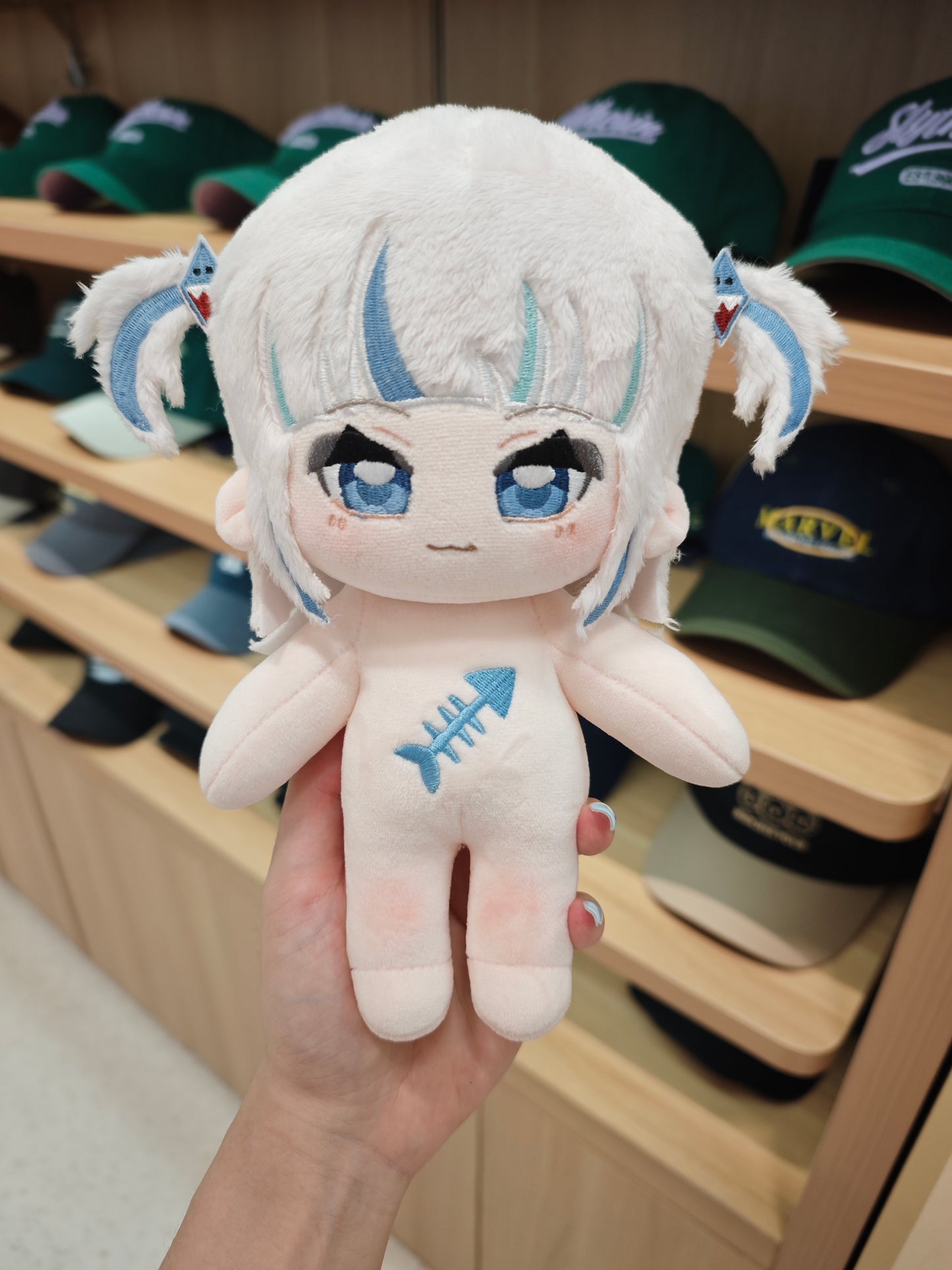 20cm Gawr Gura plush