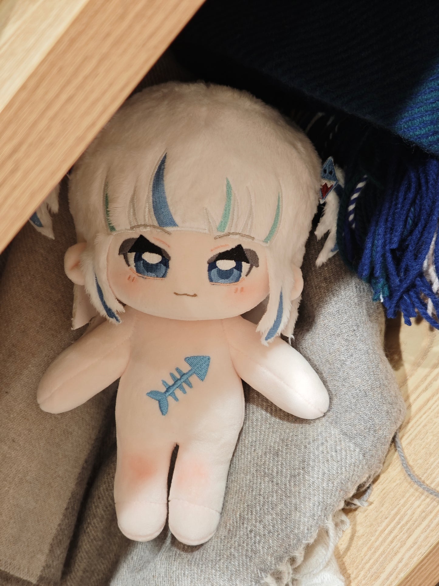 20cm Gawr Gura plush