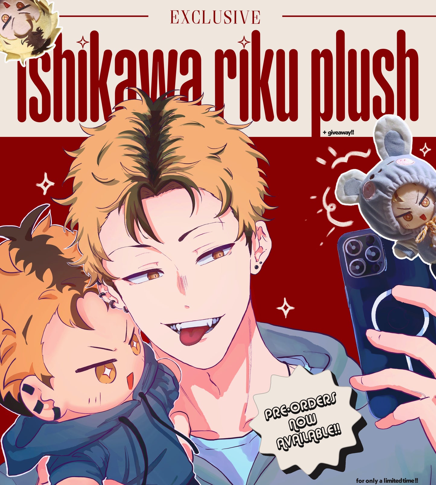 Ishikawa riku Plush