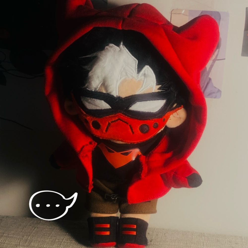 [in production] Red hood (Jason Todd) Plushie