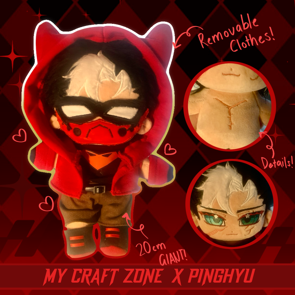 [in production] Red hood (Jason Todd) Plushie