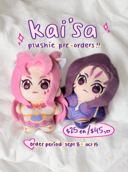 kai'sa plushies