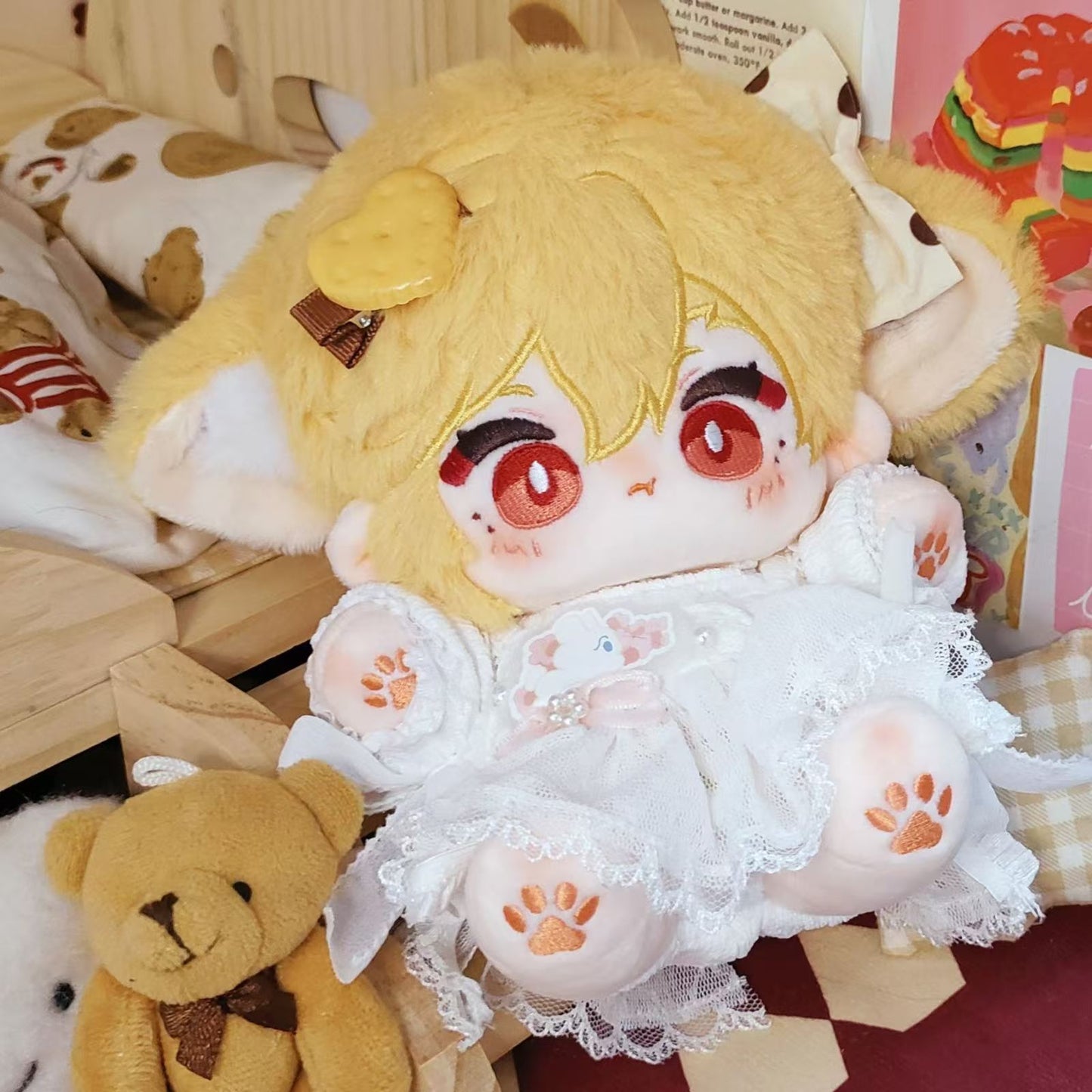 Genshin Impact Kaveh cotton plush doll