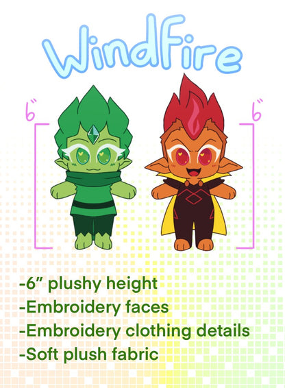 Windfire Plushies sample crowdfunding