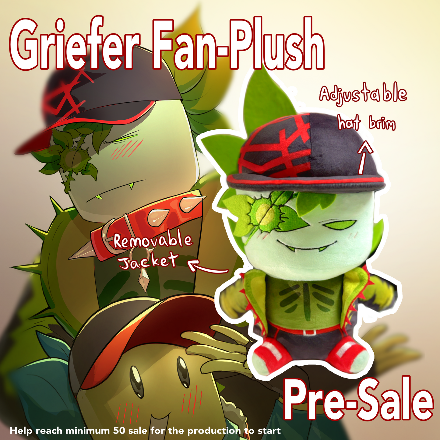 [in production] Griefer Fan-Plush