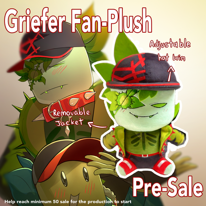 [in production] Griefer Fan-Plush