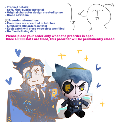 BillyBloxxer plushie