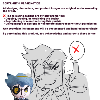 BillyBloxxer plushie