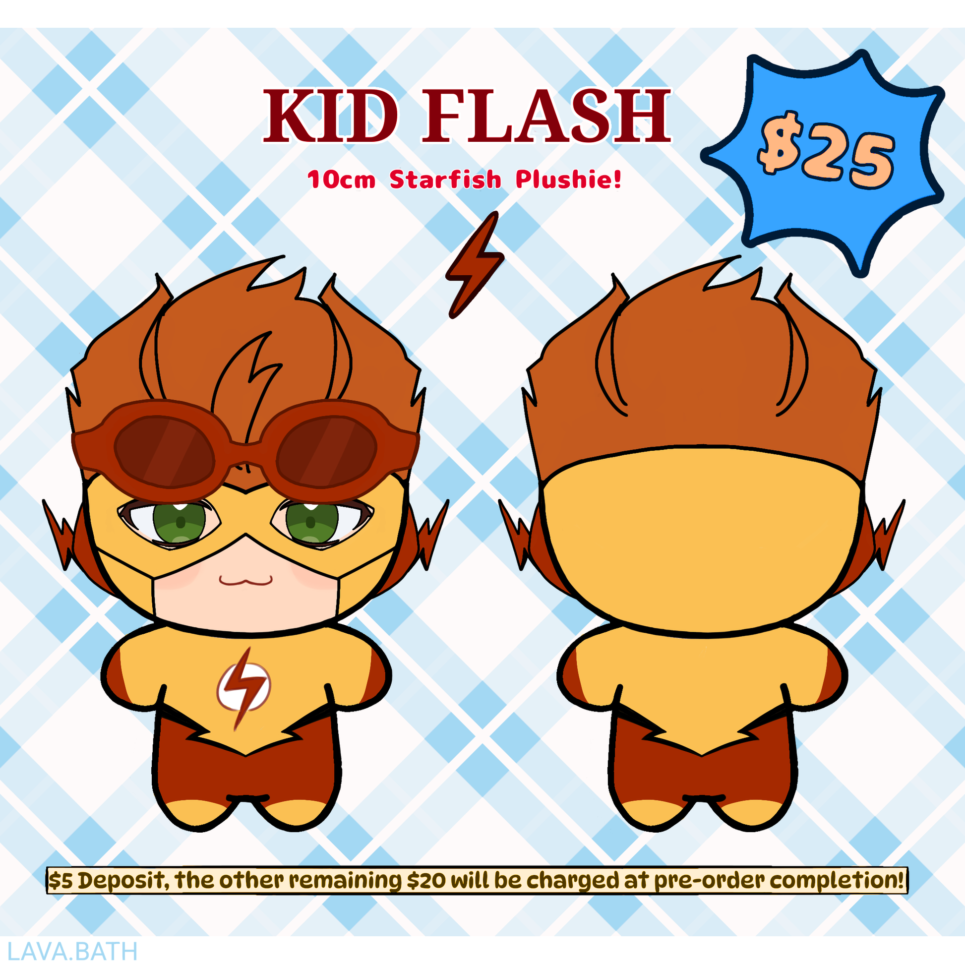 Nightwing & Kid Flash Plushies