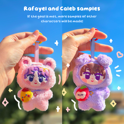 LaDS charm plushies by @sirukki_art