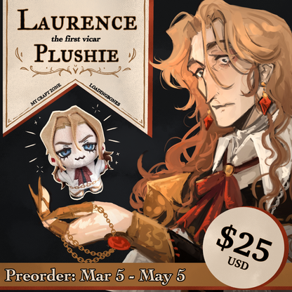 Vicar Laurence Plushie