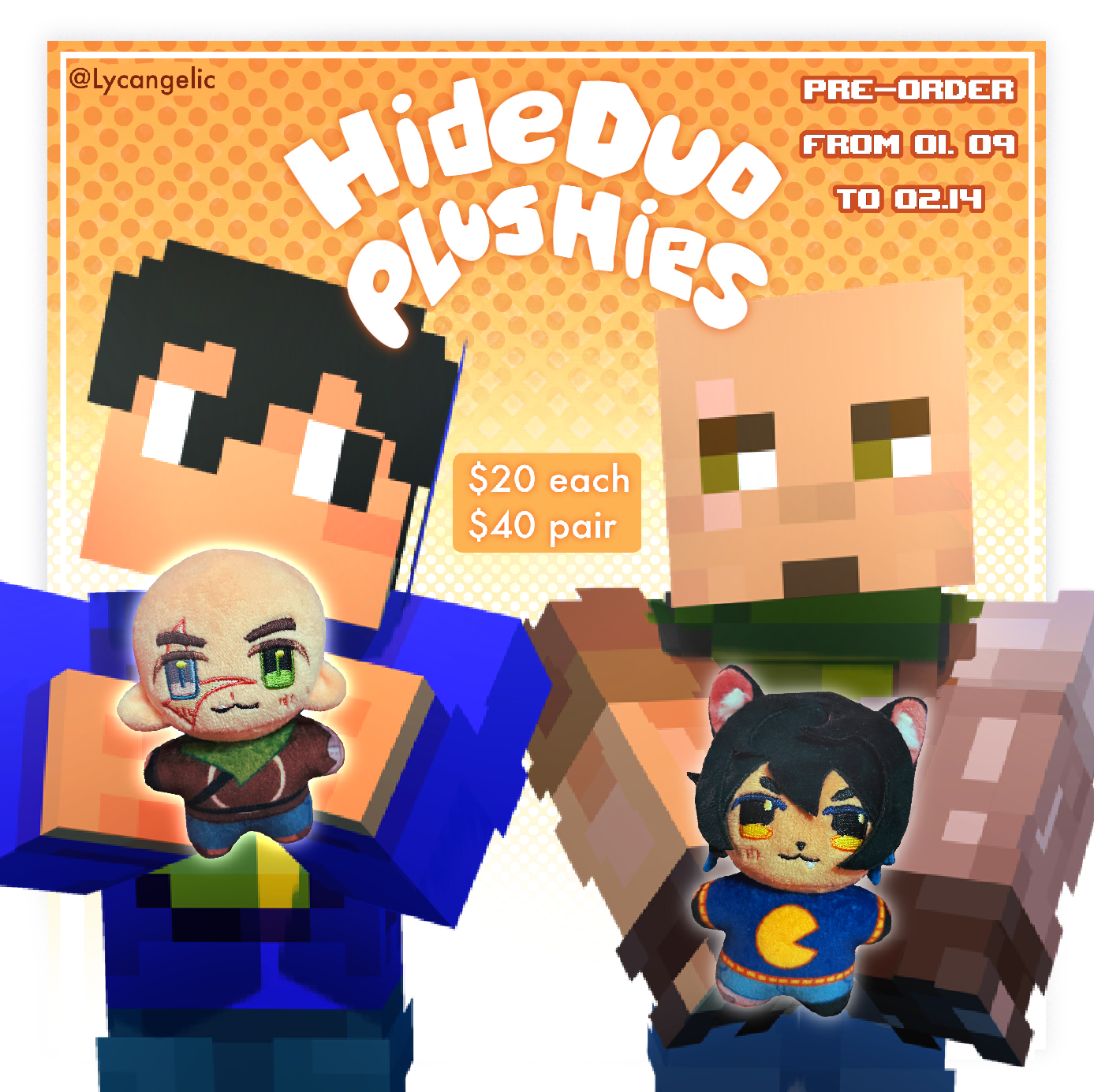 Hideduo Plushies [LYCANGELIC]