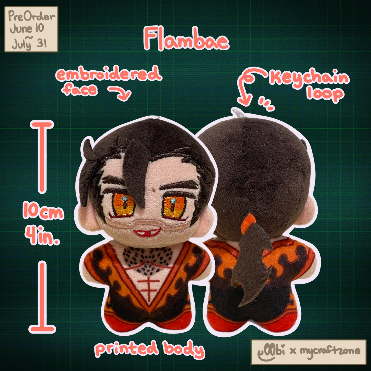 Flambert Plushie