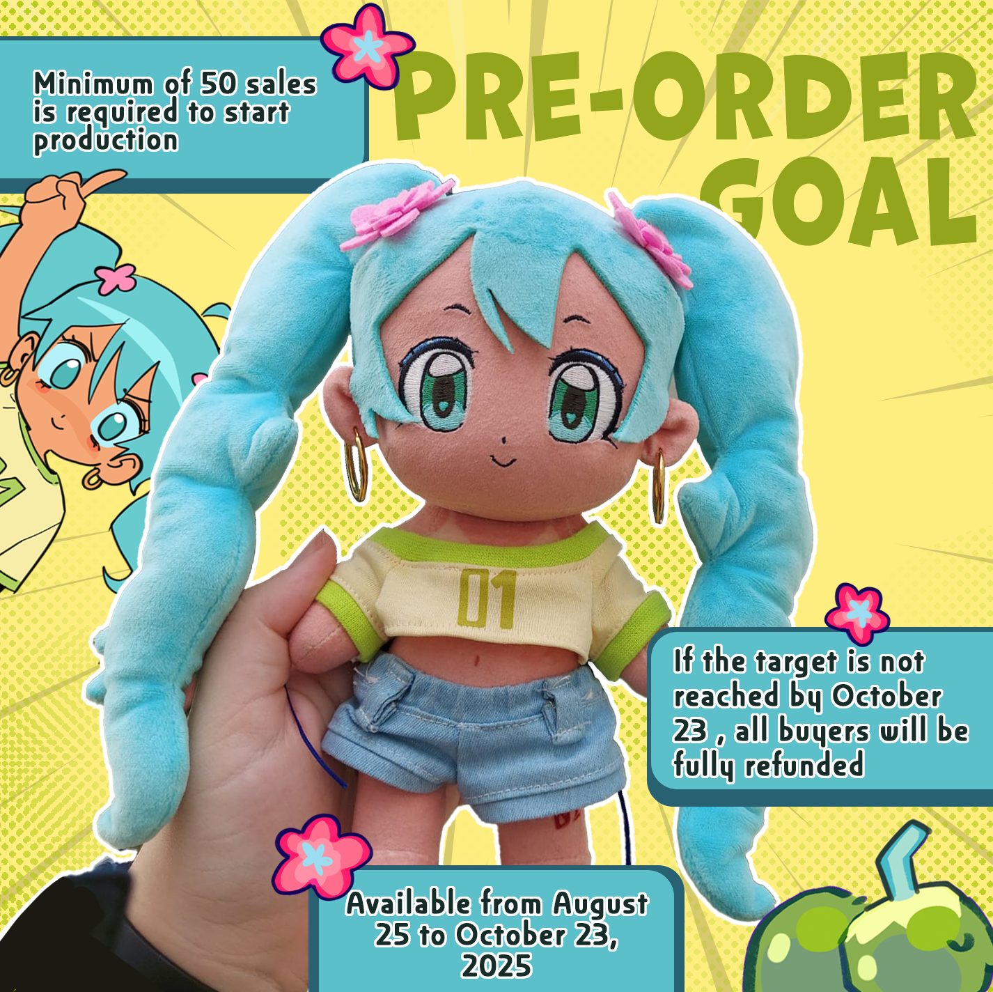 Brazilian Miku Plushie