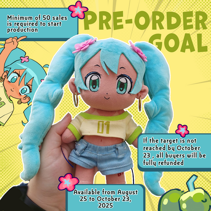 Brazilian Miku Plushie