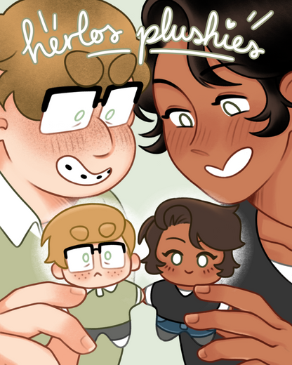 Carlos & Herbert plushies