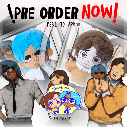 Angel & Neil Plushies