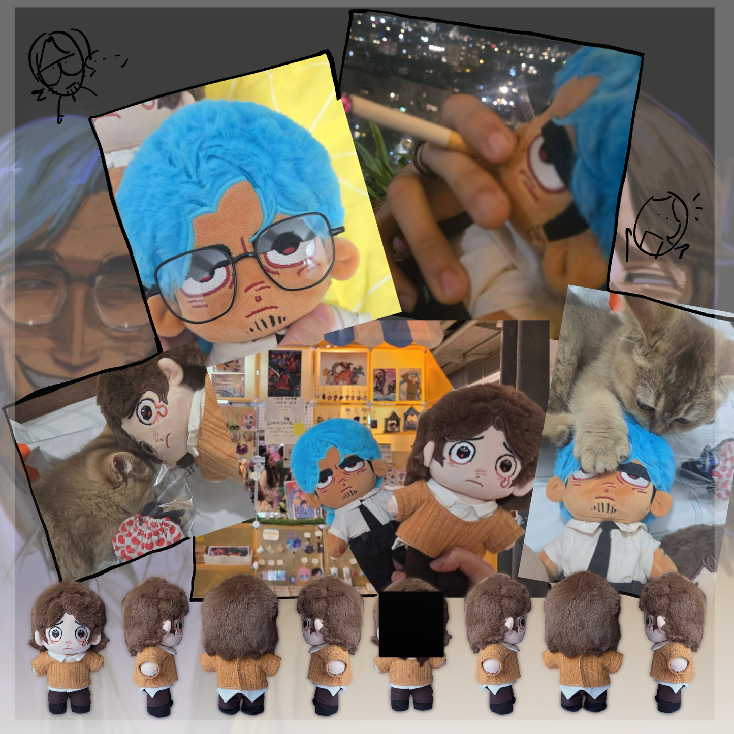 Angel & Neil Plushies