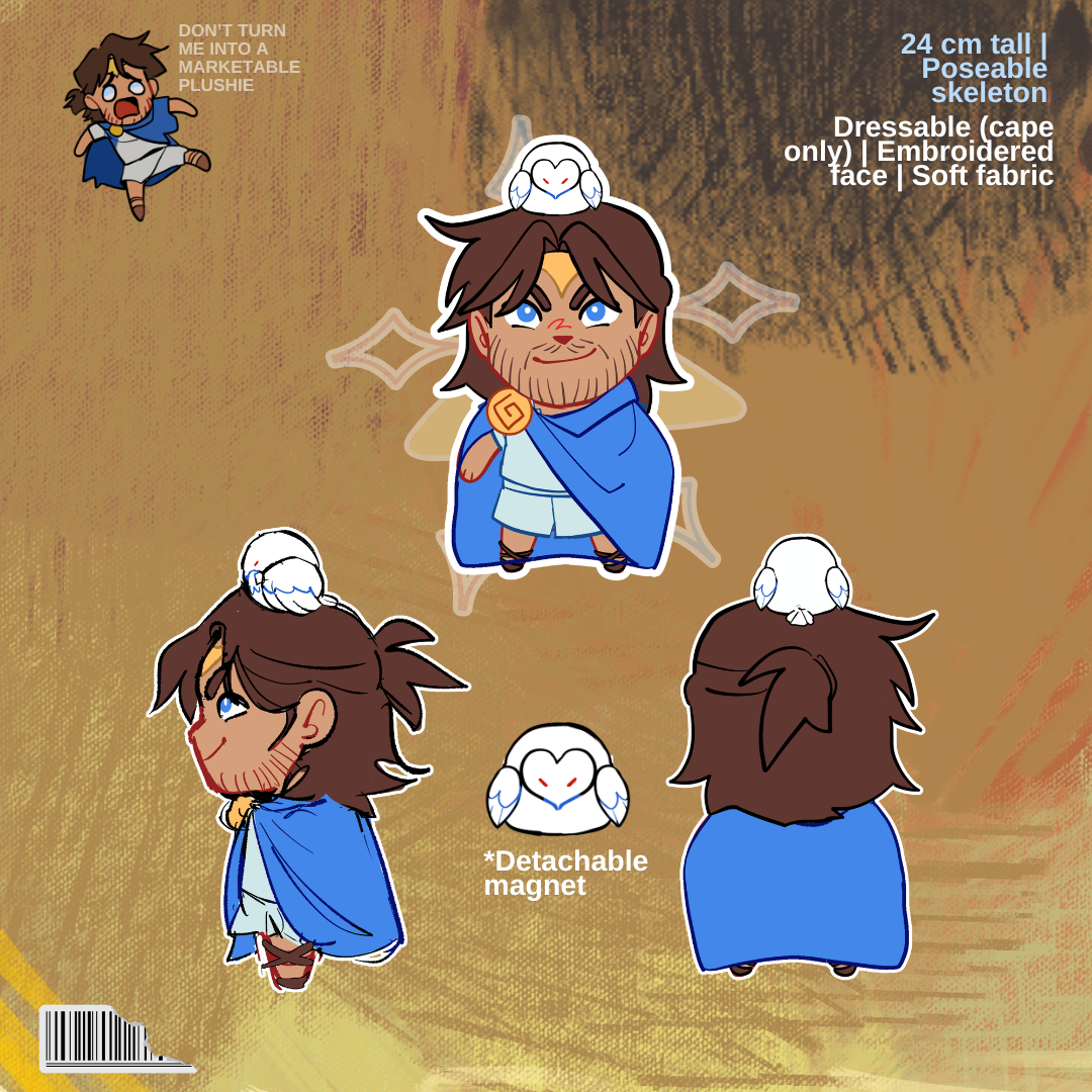 DDYSSEUS PLUSHIE SAMPLE CROWDFUNDING