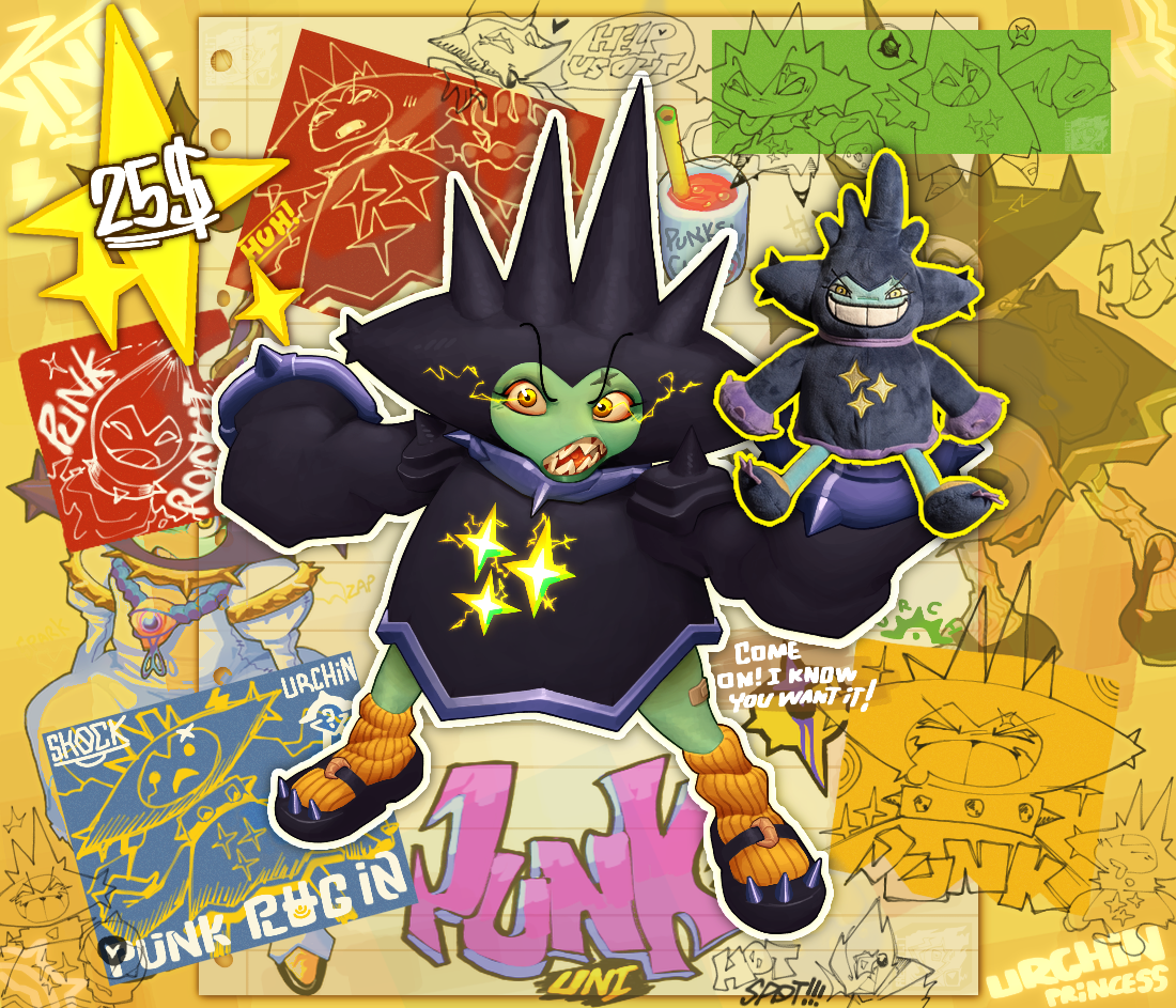 Punk Plushie