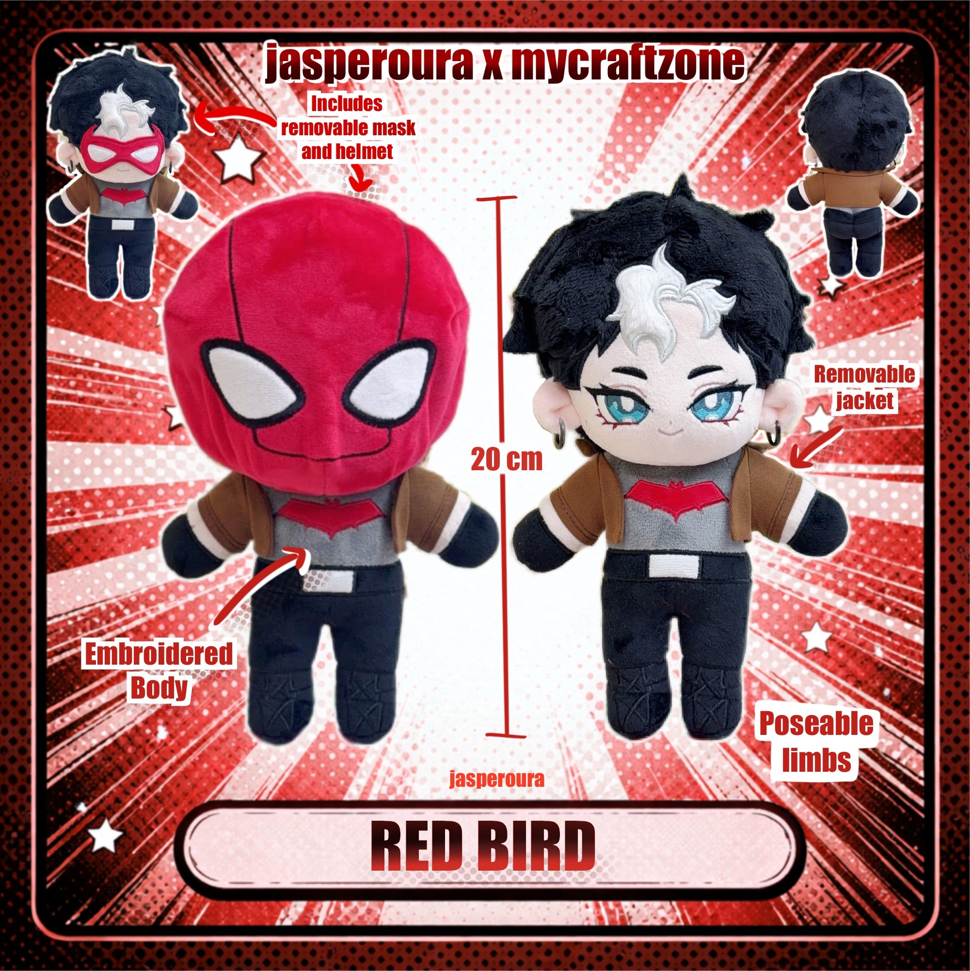 HERO PLUSHIES – My Craft Zone