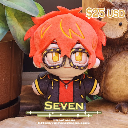 Mystic Messenger plushies Seven